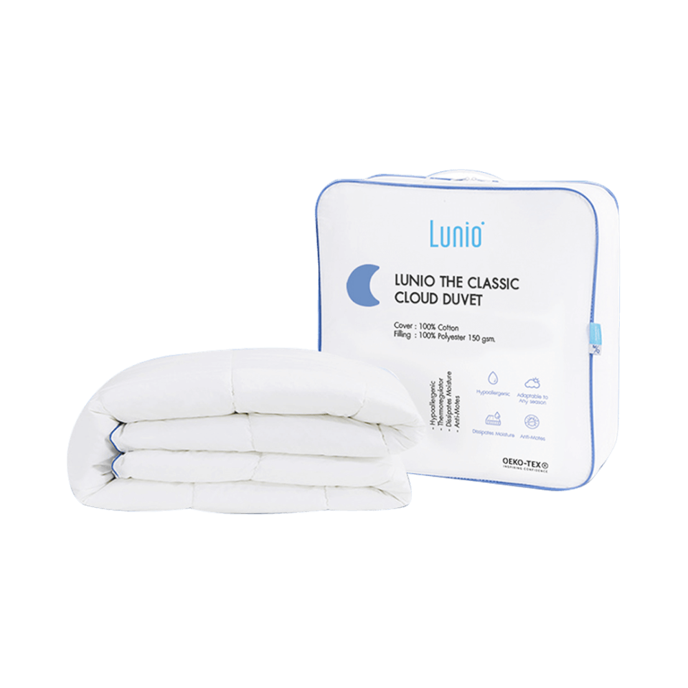 ผ้าห่ม ผ้านวม LUNIO CLOUD DUVET CLASSIC SERIES TWIN SIZE